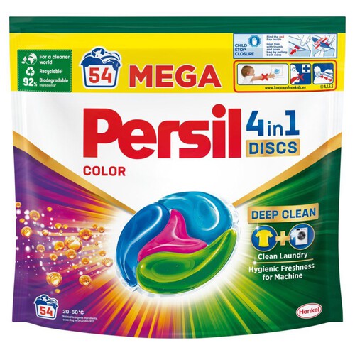 Discs 4in1 Color kapsułki do prania  Persil 54 kapsułki