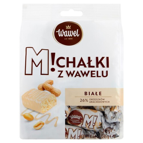 Cukierki Michałki z Wawelu białe Wawel 245 g