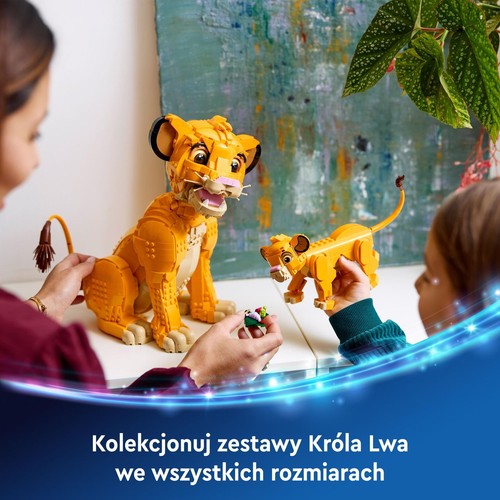Disney Classic Król Lew - lwiątko Simba 43243. LEGO 1 sztuka