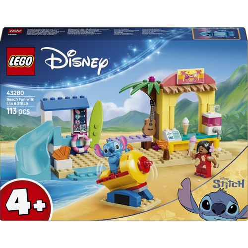Disney Zabawa na plaży z Lilo i Stitchem 43280 LEGO 1 sztuka