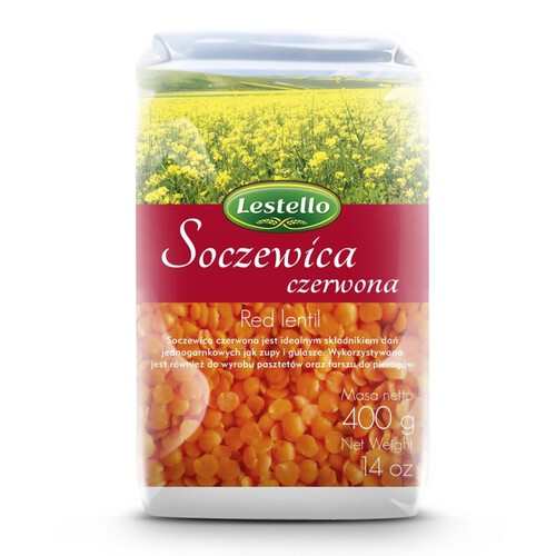 Soczewica czerwona Lestello 400 g