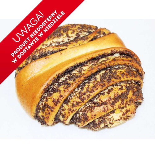 Drożdżówka z makiem Cukiernia Auchan 150 g