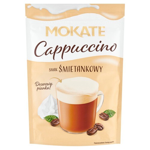 Cappuccino o smaku śmietankowym   Mokate 110 g