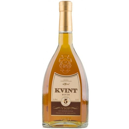 Brandy Kvint 5YO alk. 40,0% obj. Divin 500 ml