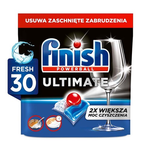 Kapsułki do zmywarki Ulimate fresh Finish 30 kapusłek
