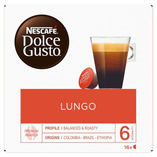 Kawa Dolce Gusto Lungo Nescafé 16 kapsułek