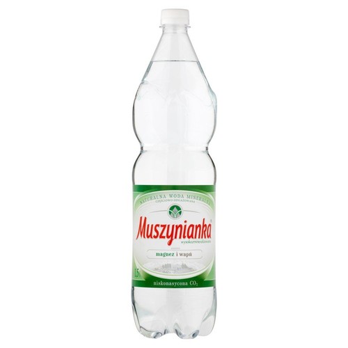 Woda niegazowana niskonasycona Muszynianka 1,5 l