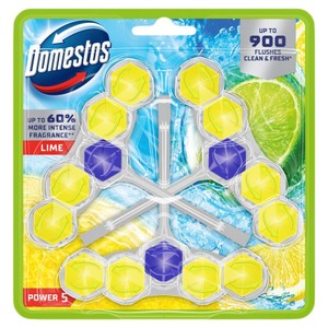 Zawieszka do WC Power 5 Lime Domestos 3 x 50 g