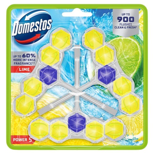 Zawieszka do WC Power 5 Lime Domestos 3 x 50 g