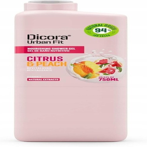 Żel pod prysznic Cytrusy i Brzoskwinie   Dicora 750 ml