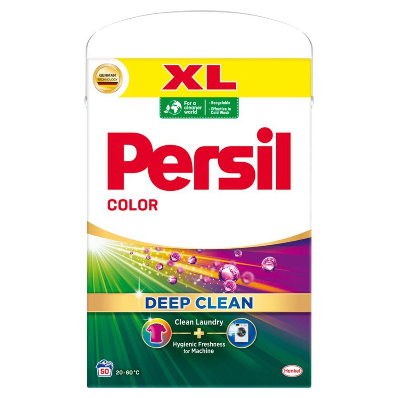 Proszek do prania deep clean color 50 prań karton Persil 2,7 kg