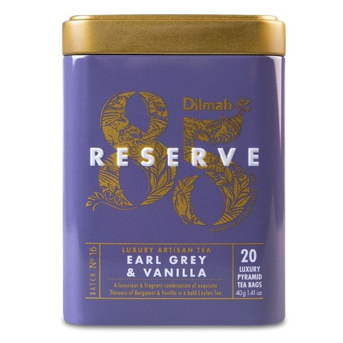 Herbata Earl Grey & Vanilla Dilmah 20 torebek
