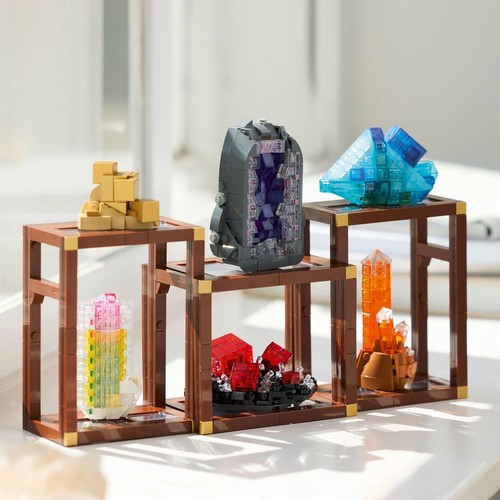 Ideas Kolekcja minerałów 21362, ozdobne kryształy LEGO 1 sztuka