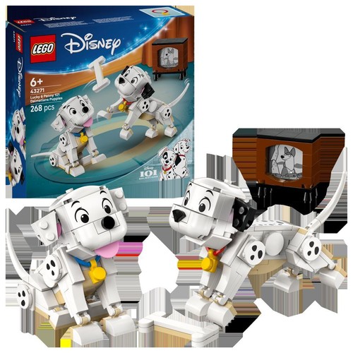 Disney 101 dalmatyńczyków — Szczeniaczki Szczęściarz i Penny 43271 LEGO 1 sztuka
