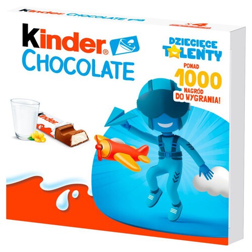 Chocolate Batonik z mlecznej czekolady z nadzieniem mlecznym Kinder 50 g