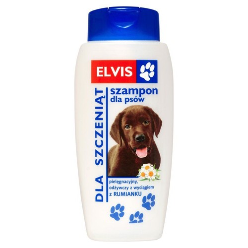 Szampon dla szczeniąt z wyciągiem z rumianku Elvis 300 ml
