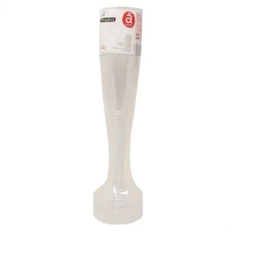 Kieliszki do szampana wielokrotnego użytku 140 ml Actuel 4 sztuki