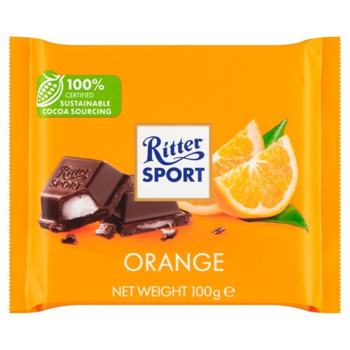 Czekolada deserowa z nadzieniem pomarańczowym Ritter Sport 100 g