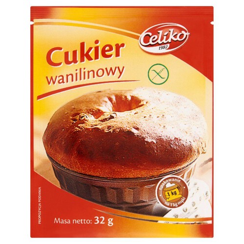 Cukier wanilinowy Celiko 32 g