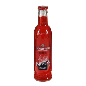 Impress cranberry drink alk. 4.4% obj. Sobieski 250 ml