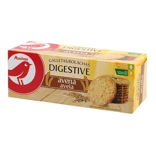 Digestive ciastka owsiano - pszenne Auchan 425 g