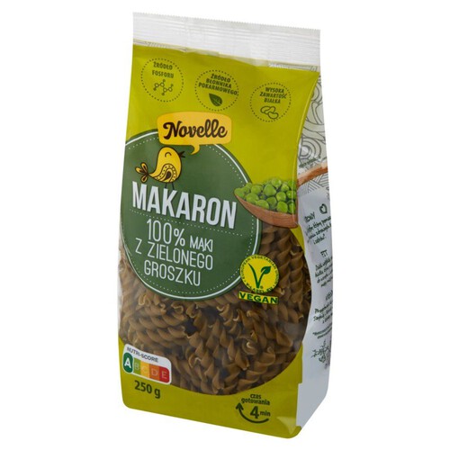 Makaron z zielonego groszku Novelle 250 g