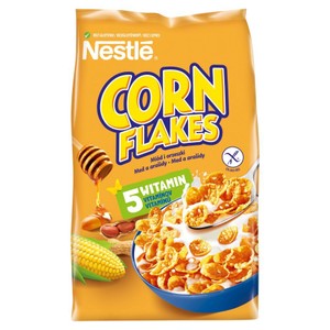 Płatki kukurydziane Corn Flakes miód i orzeszki Nestle 400 g