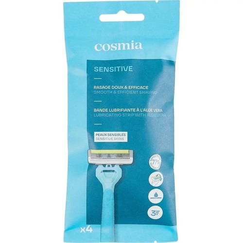 Maszynka jednorazowa Sensitive Cosmia 4 sztuki