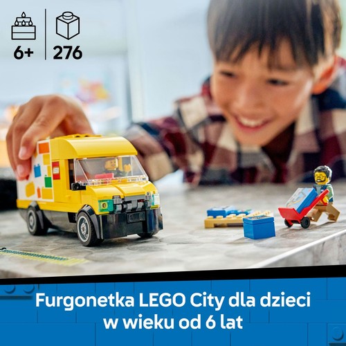 City Furgonetka LEGO 60500, zestaw konstrukcyjny dla dzieci LEGO 1 sztuka