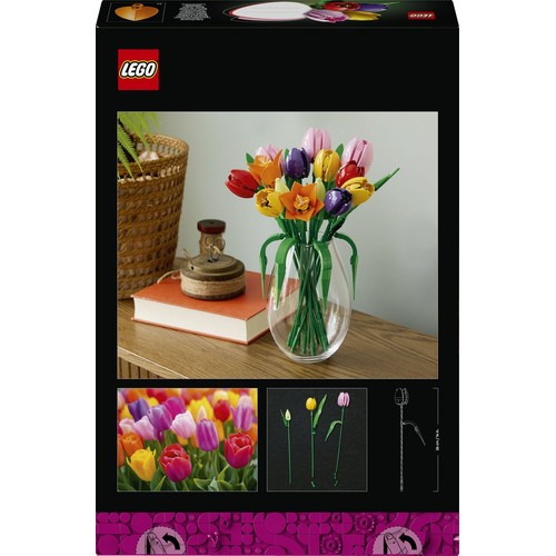 Botanicals Bukiet tulipanów 11501, dekoracja LEGO 1 sztuka