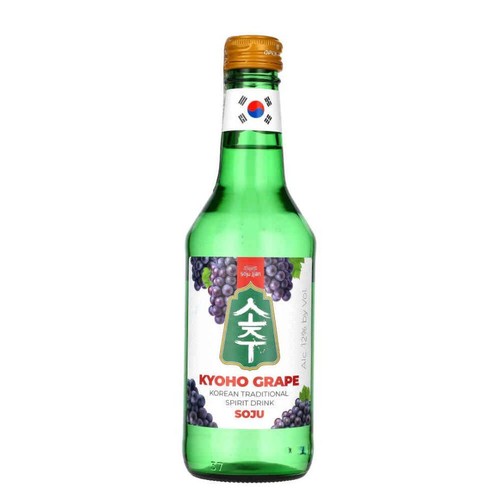 Koreański napój alkoholowy Kyoho Grape alk. 12,0% obj. 	Soju Jjan 350 ml