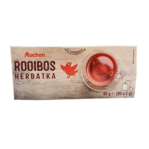 Herbatka Rooibos Auchan 20 torebek