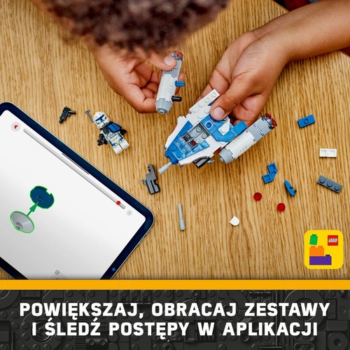 Star Wars Mikromyśliwiec Y-Wing kapitana Rexa 75391 LEGO 1 sztuka