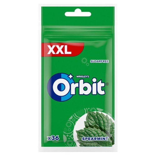 Bezcukrowa guma do żucia o smaku miętowym Orbit 50 g