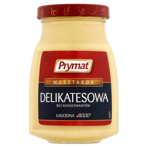 Musztarda delikatesowa. Prymat 185 g