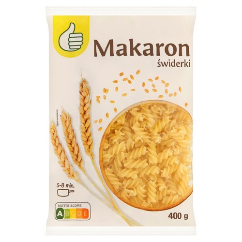 Makaron świderki Auchan 400 g