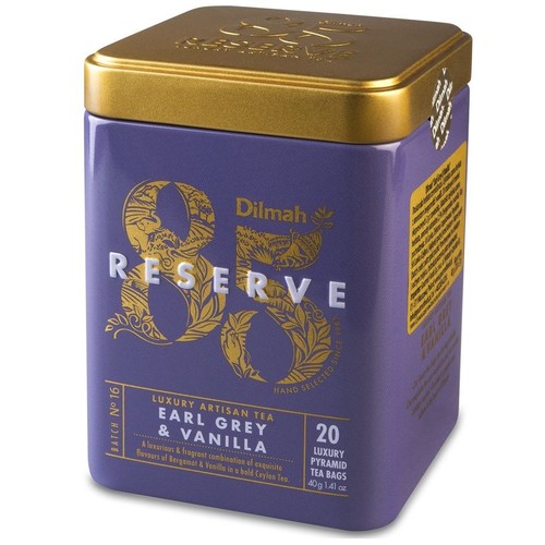 Herbata Earl Grey & Vanilla Dilmah 20 torebek