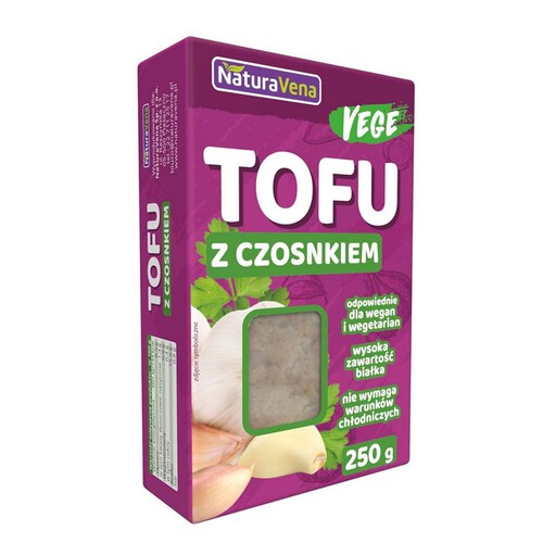 Tofu z czosnkiem NaturAvena 250 g