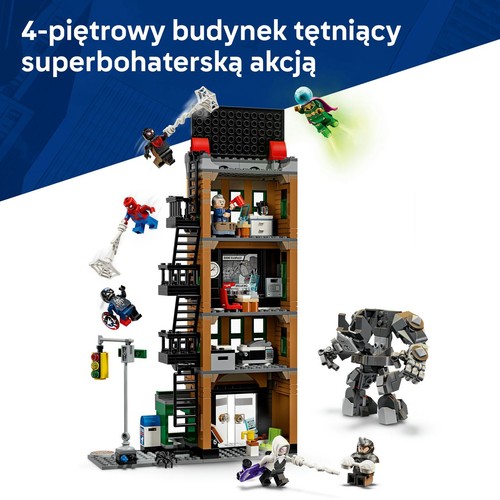 Marvel Spider-Man kontra Mysterio: Daily Bugle 76342 LEGO 1 sztuka