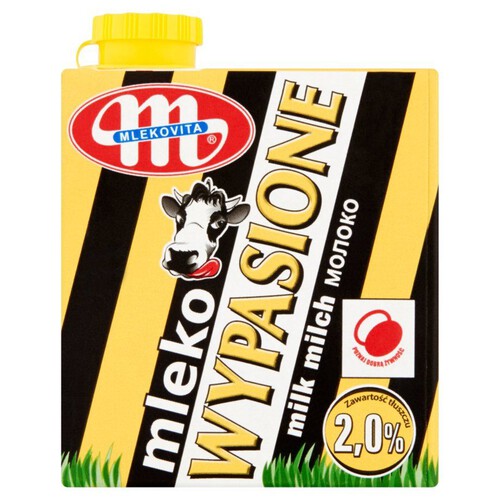 Mleko wypasione 2.0% Mlekovita 500 ml