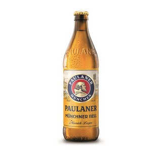 Piwo jasne lager Munchner Hell alk. 4,9% obj. Paulaner 500 ml