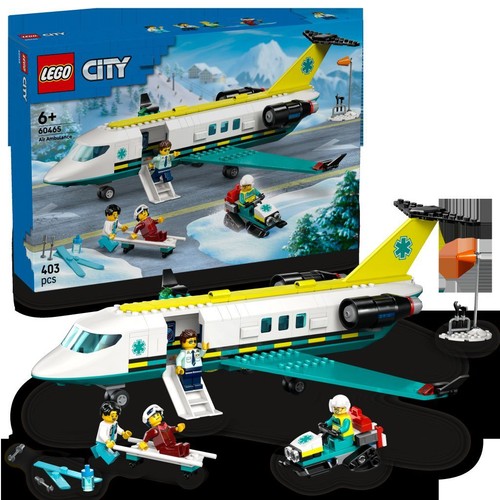 City Samolot pogotowia ratunkowego 60465 LEGO 1 sztuka