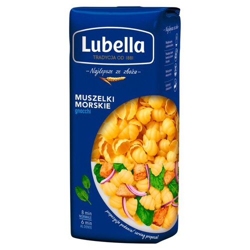 Makaron muszelki morskie Gnocchi  Lubella 400 g