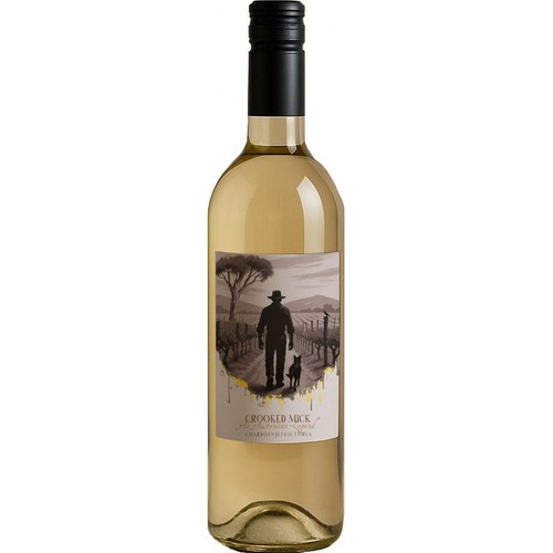 Wino białe wytrawne Chardonnay Murray Darling 13,5% obj. Crooked Mick 750 ml
