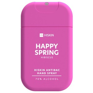 Spray do dezynfekcji rąk Happy Spring Hibiscus HiSkin 30 ml