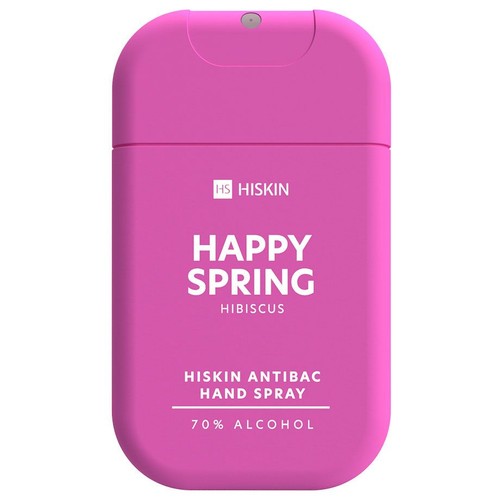 Spray do dezynfekcji rąk Happy Spring Hibiscus HiSkin 30 ml
