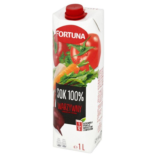 Sok warzywny 100% Fortuna 1 l