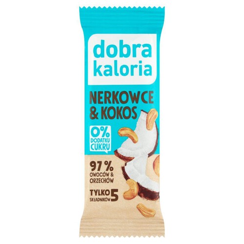 Baton owocowy kokos  Dobra Kaloria 35 g