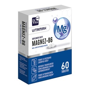 Magnez + witamina B6   Dr Vita 60 tabletek