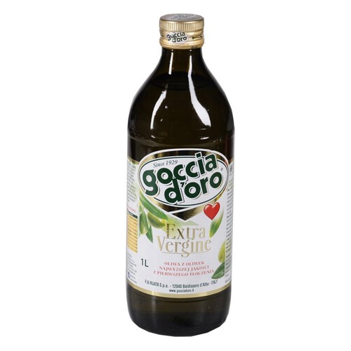 Oliwa z oliwek extra vergine goccia d'oro 1 l